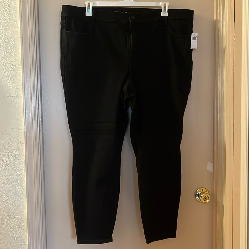Old Navy Size 22 Short High Rise Super Skinny Black Jeans
